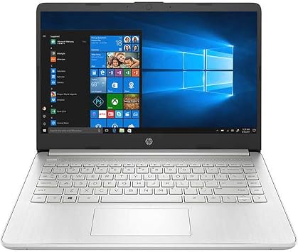 HP 14" FHD Laptop Intel Processor i5-1035G1 12GB RAM 256GB Solid State Drive Backlit Keyboard with Integrated Intel UHD Graphics