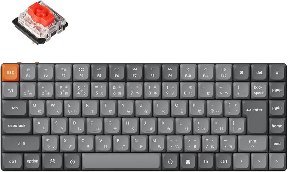 新品同様 Keychron K3 Max ワイヤレスキーボード 赤軸 JIS配列 Amazon | 【国内正規品】Keychron K3 Max ロープロファイル