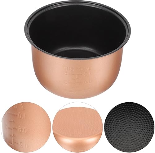 Miniatura 9 de BESTonZON Olla interior universal olla arrocera olla interna reemplazo cocina antiadherente olla de arroz Liner Contenedor Accesorios eléctricos 2l