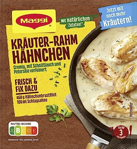Maggi Fix Kräuter-Rahm-Hähnchen, 35 g
