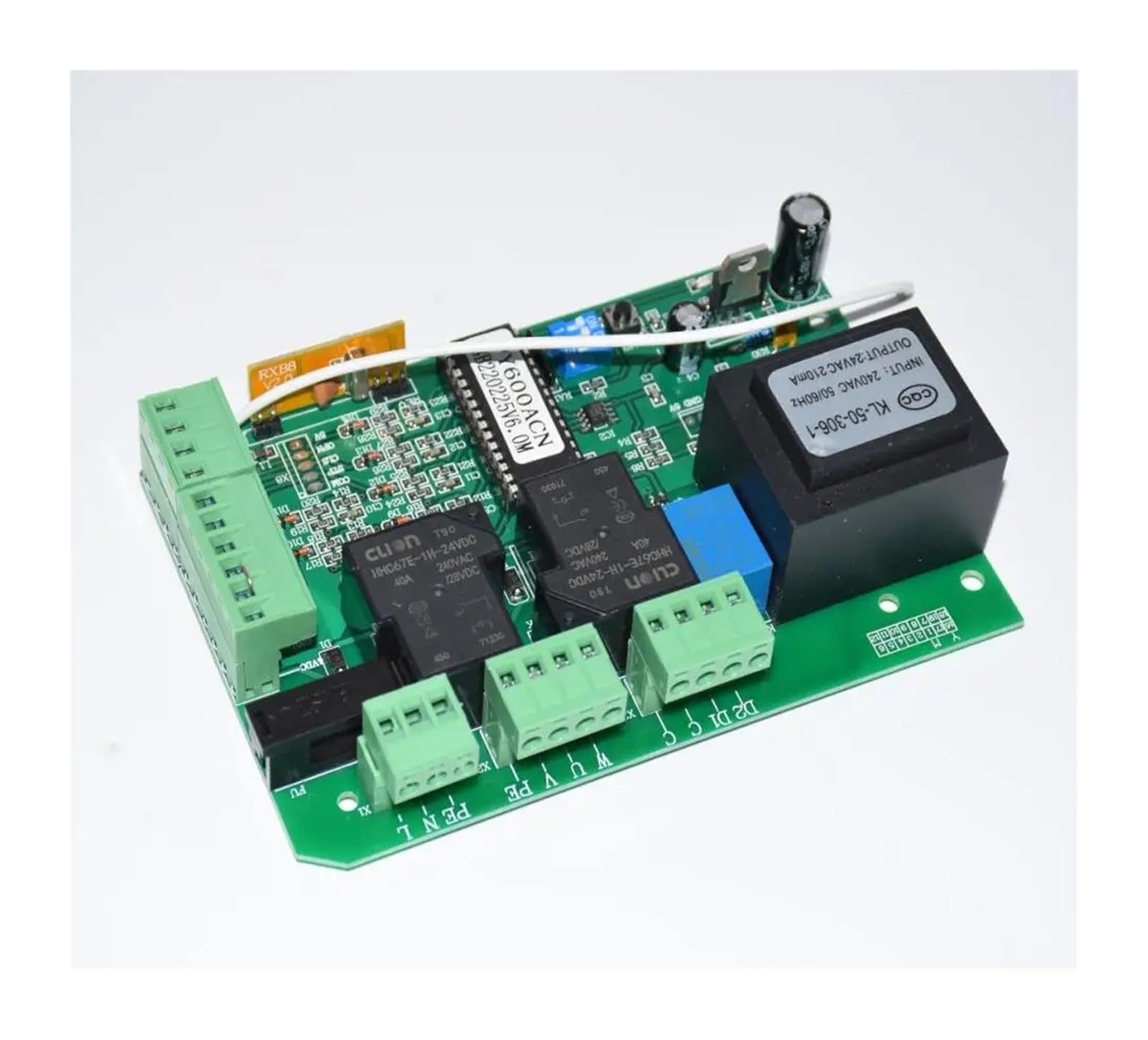 Garagentoröffner, Schiebetoröffner Nc Federendschalter Motorplatte Platine Steuerkarte Sl600 Py600 Py800 Sl1500 Passend für vielseitige Tore (Size : 2 REMOTE CONTROL KIT)
