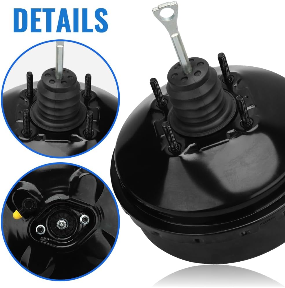 HARUMA Vacuum Power Brake Booster 54-74818 without Master Cylinder Compatible for Chevrolet Silverado 1500 1999 2000 2001 2002, for GMC Sierra 1999-2002, for Cadillac Escalade 2002, 5474818, 178642