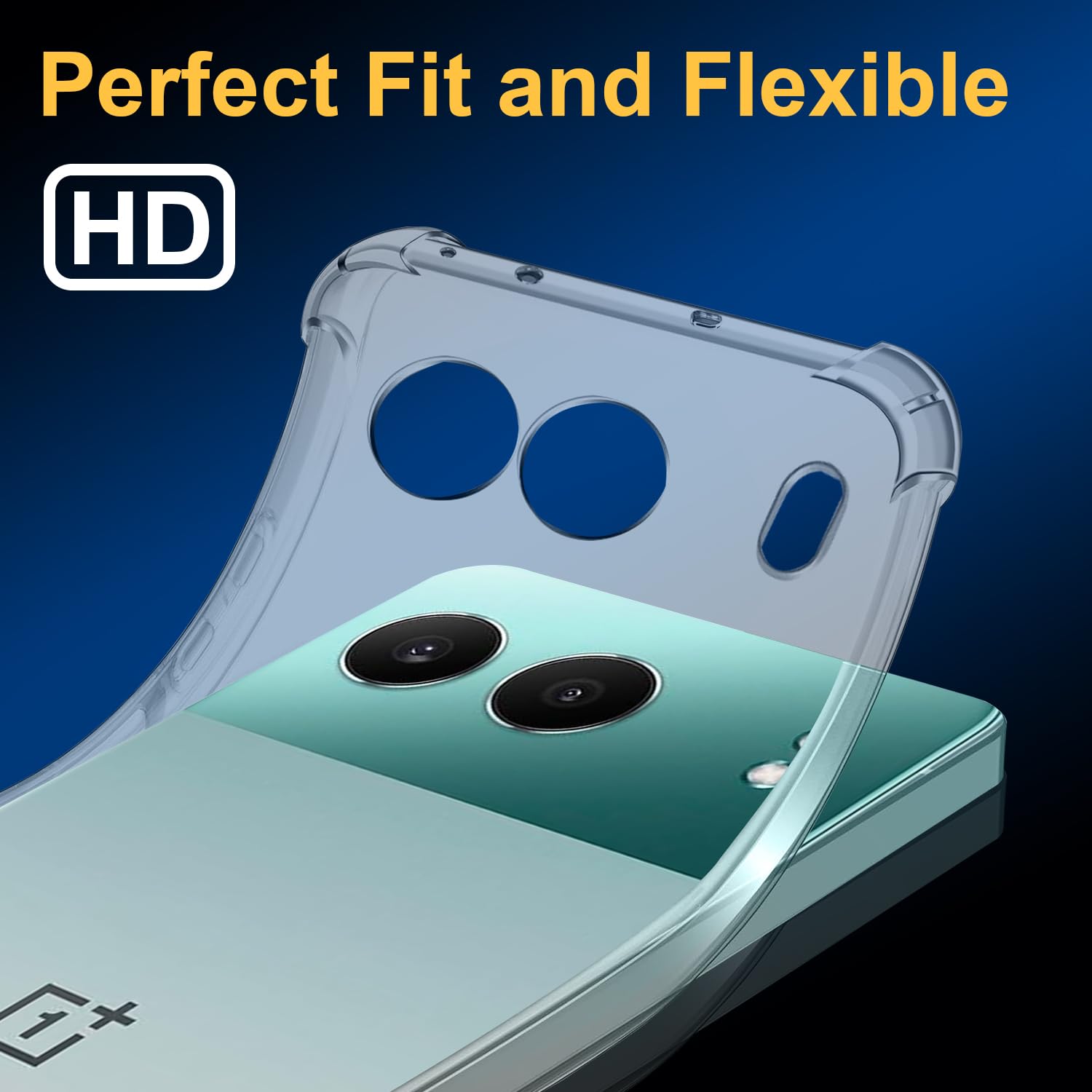 ISOI - Cover compatibile con Realme 11 5G Custodia, con Paraurti
