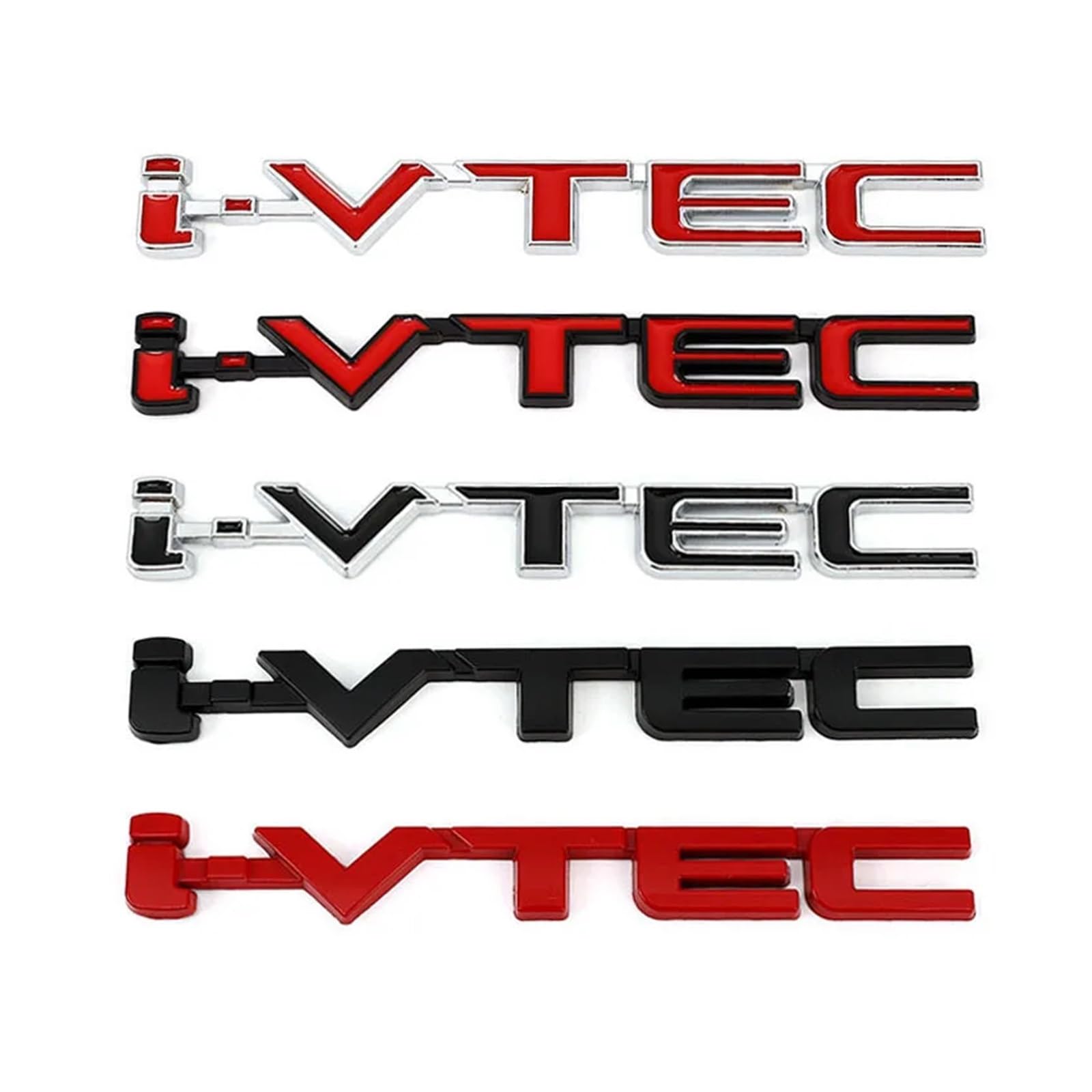 3D VTEC Logo Metalowa plakietka z logo Naklejki samochodowe(For I-VTEC Sticker-05)
