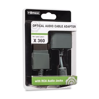 Tomee Optical Audio Adapter Cable for Xbox 360
