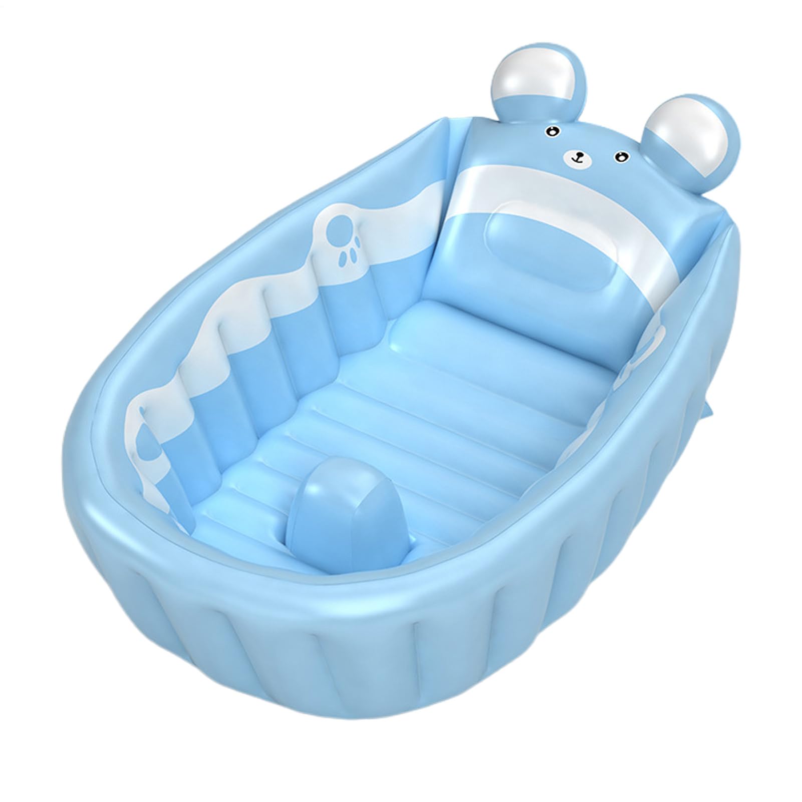 Vasca da bagno gonfiabile, vasca gonfiabile per bambini Vasca da bambino | Basino doccia pieghevole, piscina non slip per ragazzi per bambini bambini