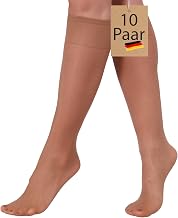 BANANALU 10, 20.30, 20 Pairs Knee Socks 20 Denier Fine Nylon Socks Silk Fine