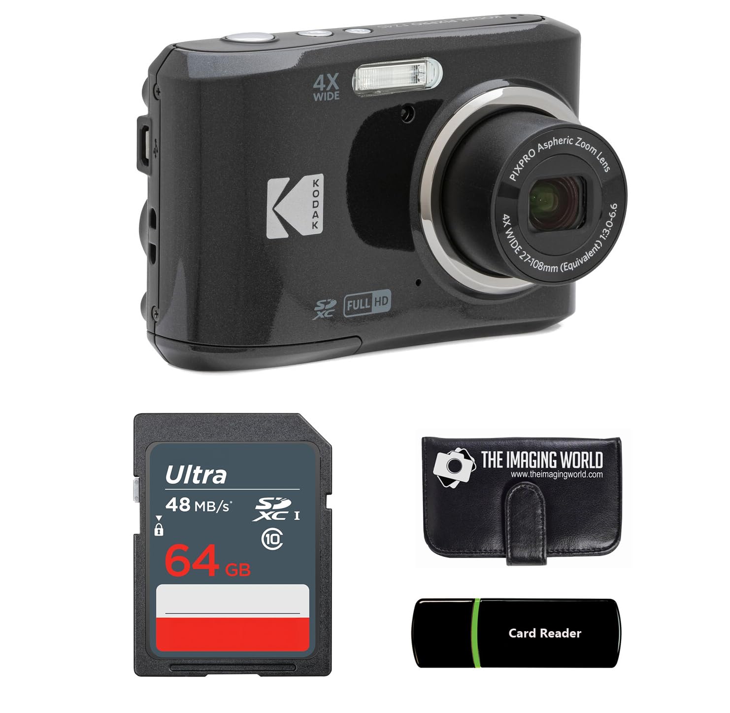 Amazon Canada: Kodak PIXPRO FZ45 16MP Digital Camera 4X Optical