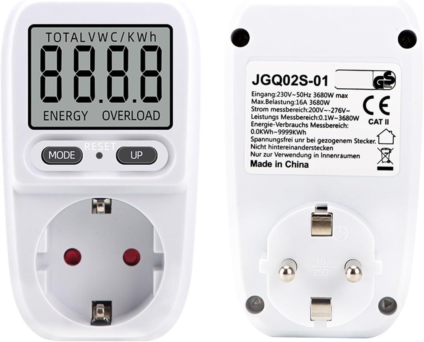 Electricity meter socket power analyzer(FR plug)