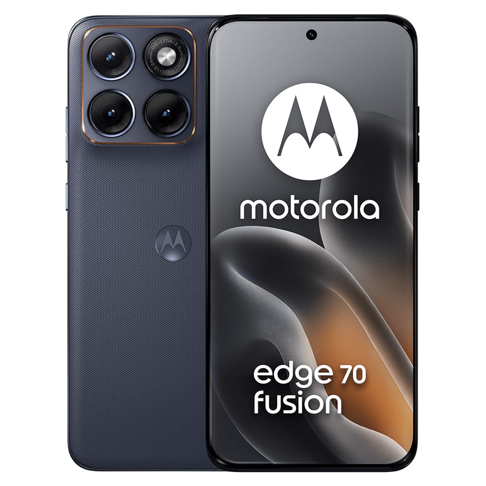 price history - Motorola Edge 70 Fusion (Pantone Silhouette, 8GB RAM, 256GB Storage) | 6.78" 144Hz 1.5K AMOLED Display | Snapdragon 7s Gen 4 | 50MP Sony LYTIA 710 OIS | 7000mAh Battery | 68W TurboPower |