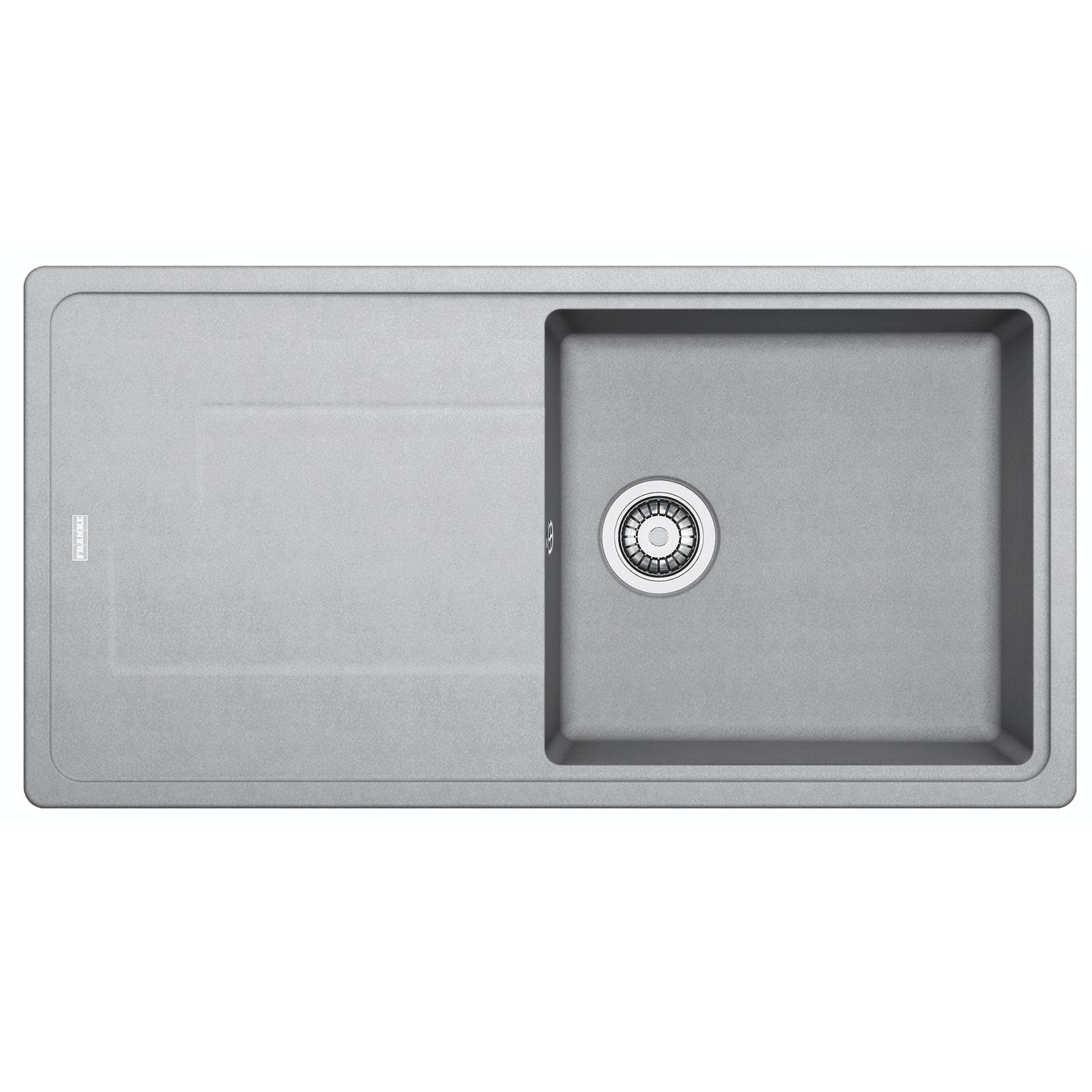 Franke Gemini GMD611UG 1.0 Bowl Grey Tectonite Reversible Kitchen Sink - GRADED
