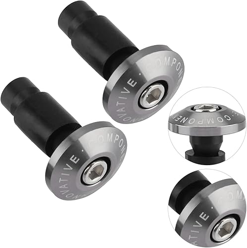 Miniatura 9 de Acouto Tapones para el extremo de la barra de la motocicleta, 0.866 in, 78 pulgadas, tapón deslizante para manillar de motocicleta, anti vibración,