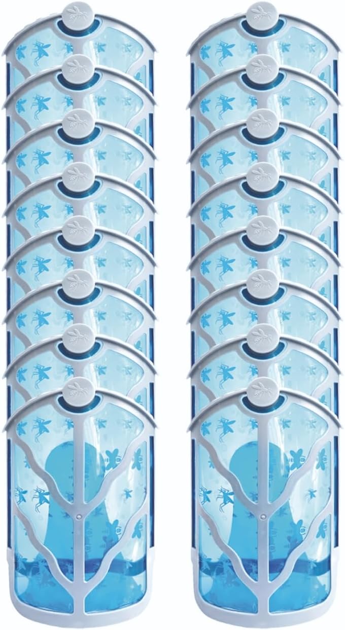 BAIMNOCM 16 Pack Refills Cartridge Compatible with Zevo Flying Insect Trap M364 M364A and Max, White
