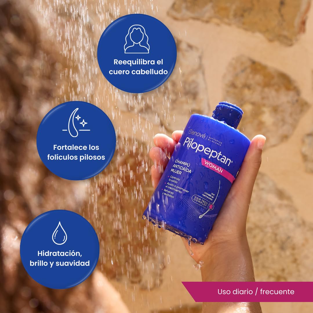Pilopeptan Woman Champú Anticaída Capilar 250 ml