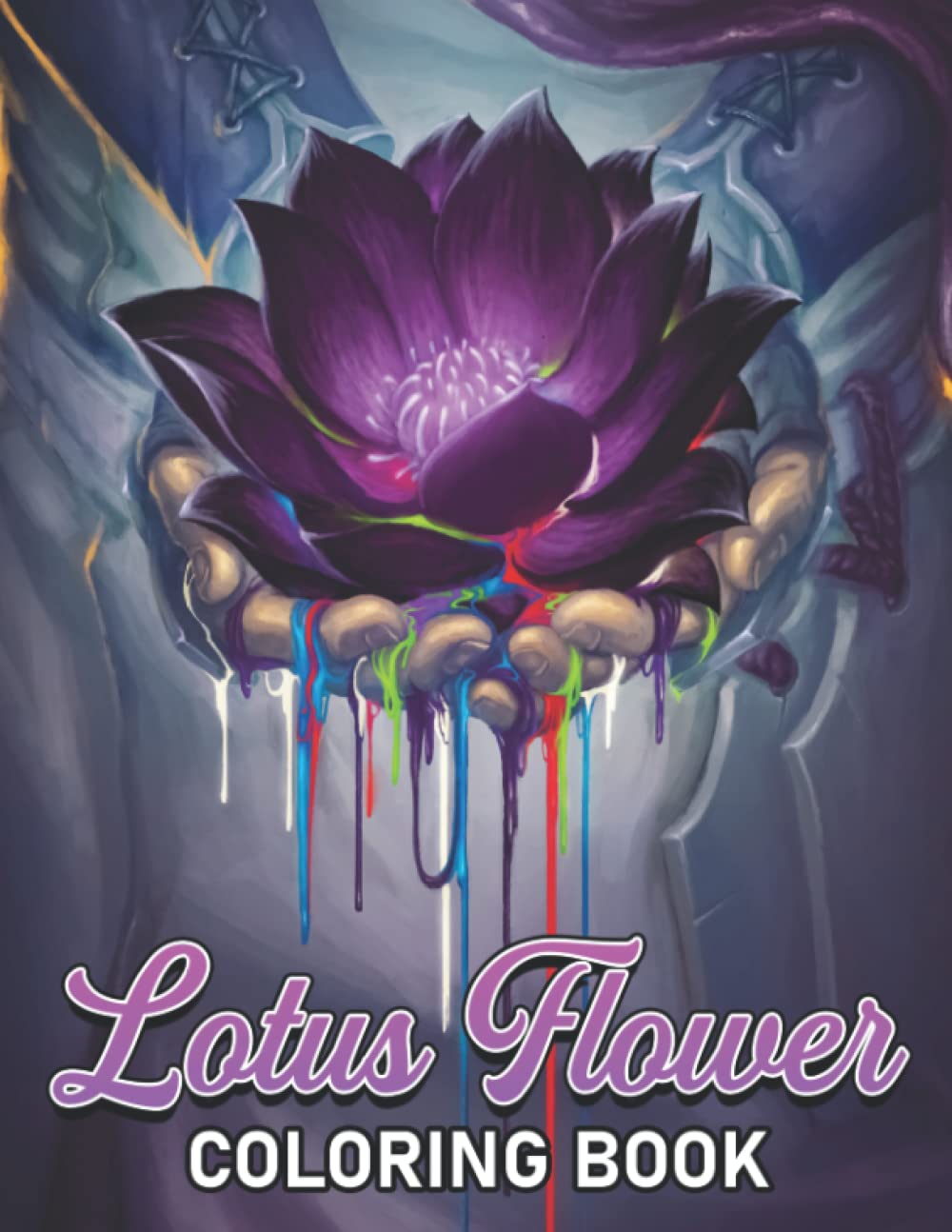 Lotus Flower Coloring Book: Entertaining Coloring Pages With Incredible Illustration Of Lotus Flower To Unleash Creativity Energy | Gift Idea For All Ages