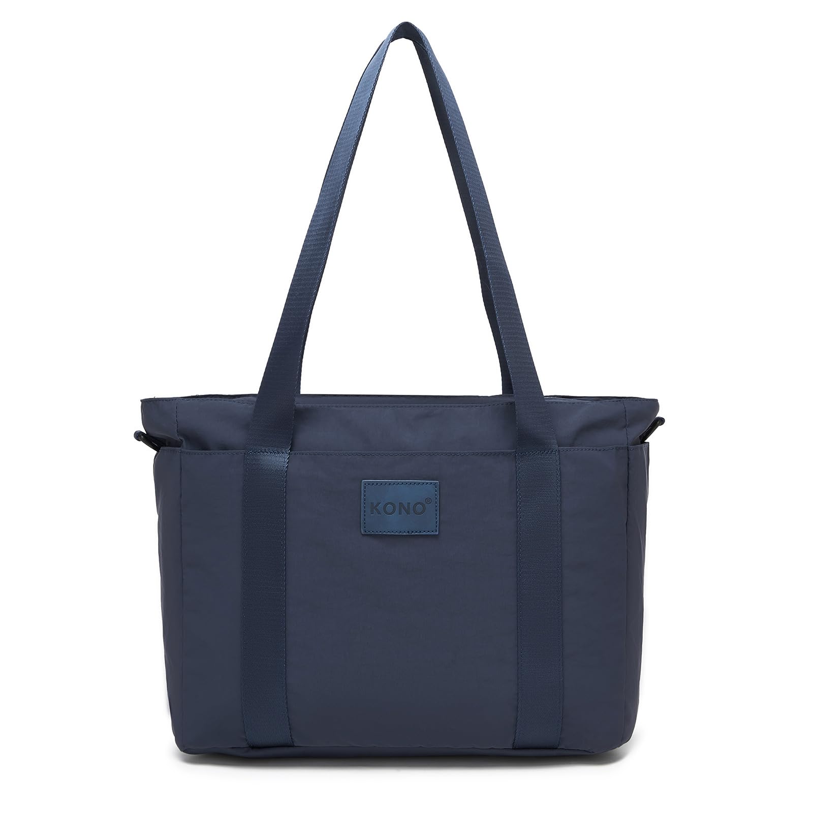 KONO Damen Tote Bag Shopper Tasche Groß Umhängetasche Handtasche Leicht Schultertaschen 15,6 Zoll Laptoptasche für Arbeit Reisen Schule Büro Einkaufen
