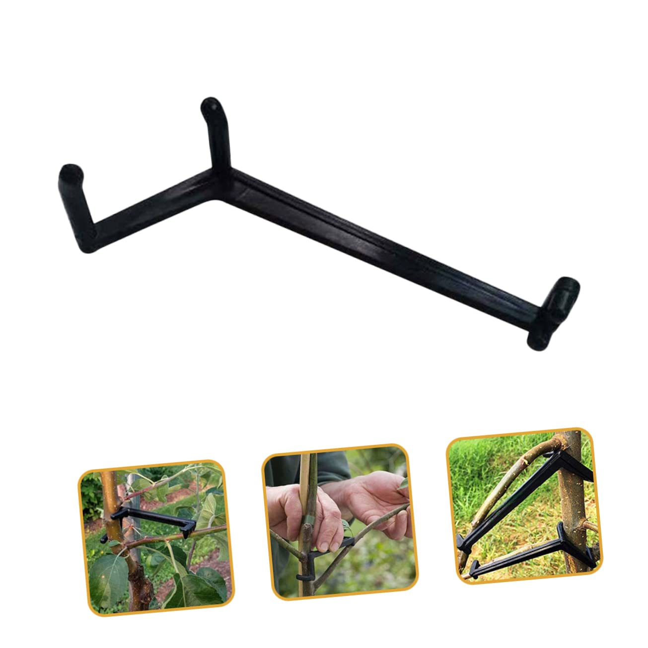 BESPORTBLE 50pièces Outils De Modélisation De Branches pour Plantes Écarteurs Réglables PE Accessoire De Jardin pour Contrôle De Croissance Forme des Plantes