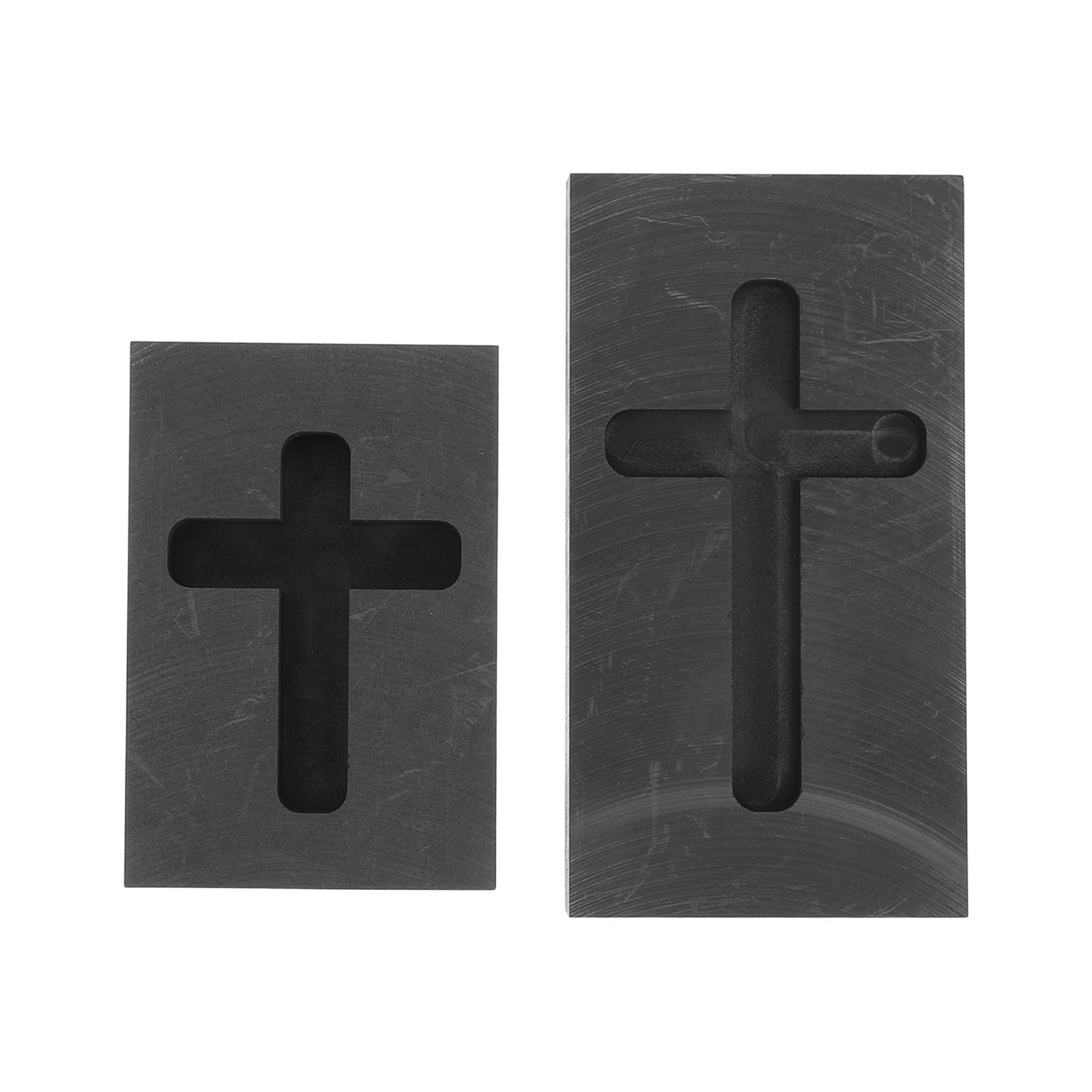 Moule en graphite de croix Healvian pour la création de bijoux et projets artistiques