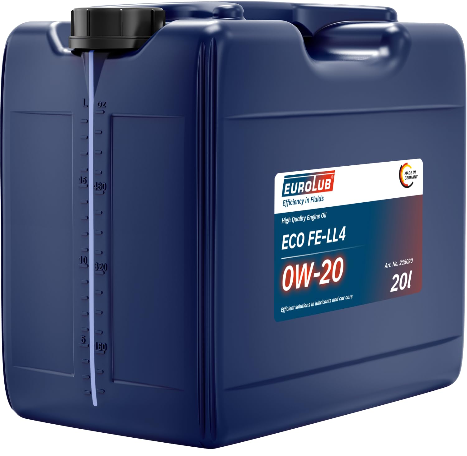 EUROLUB ECO FE-LL4 SAE 0W-20 Motoröl, 20 Liter