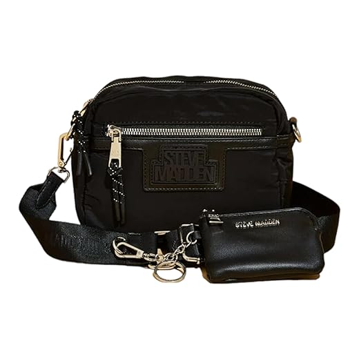 Steve Madden Bdavis Crossbody Bag (Black)