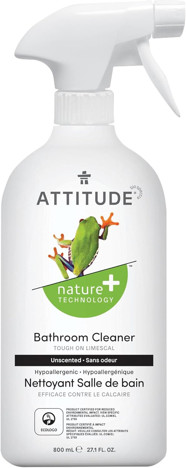 ATTITUDE All Purpose Bathroom Cleaner, Plant and MineralBased