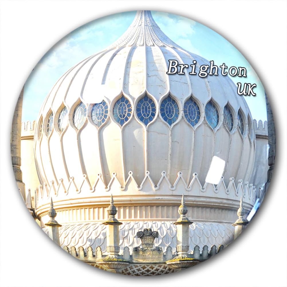 Afghanistan-0001 Uk Brighton Fridge Magnet Refrigerator Stickers Decorative Magnet Travel Souvenir Glass