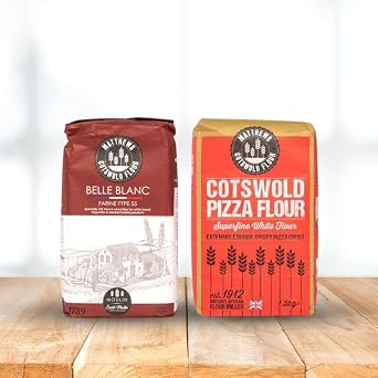 Matthews Cotswold Belle Blanc French T55 & Pizza Flour Combined Pack 1.5Kg Each (NP)