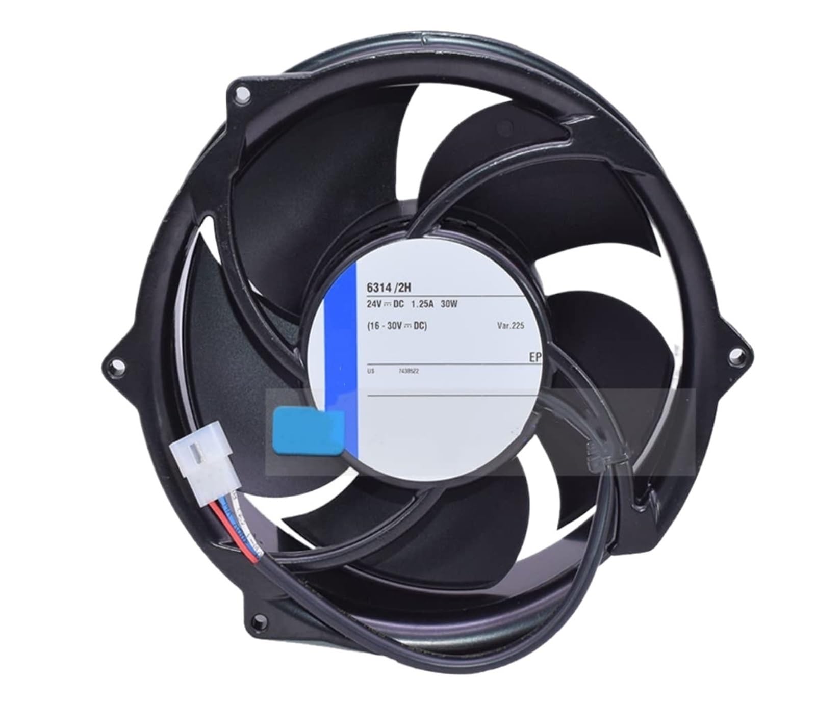 Ventilateur axial 6314/2H 24 V 30 W pour refroidissement de serveurs et baies