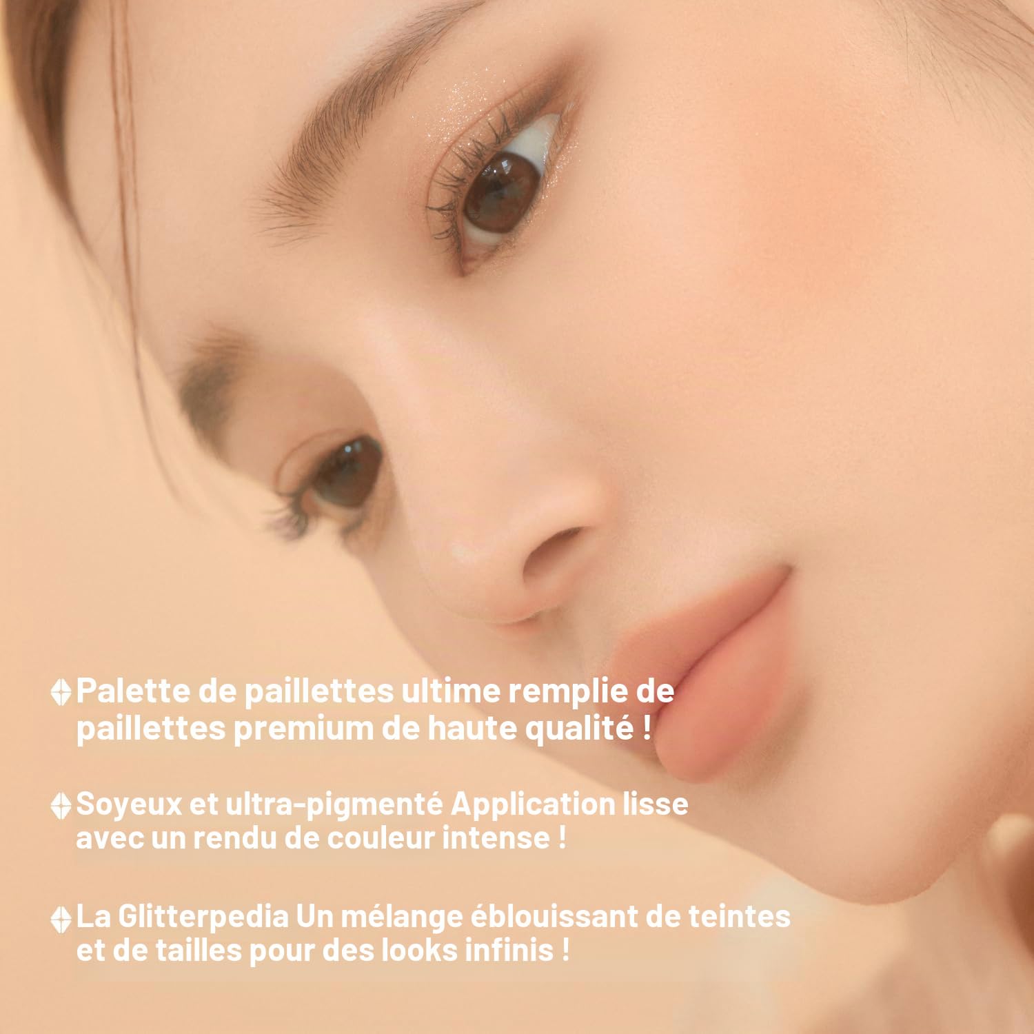 UNLEASHIA | Palette pour les yeux Glitterpedia NO.2 Tout marron