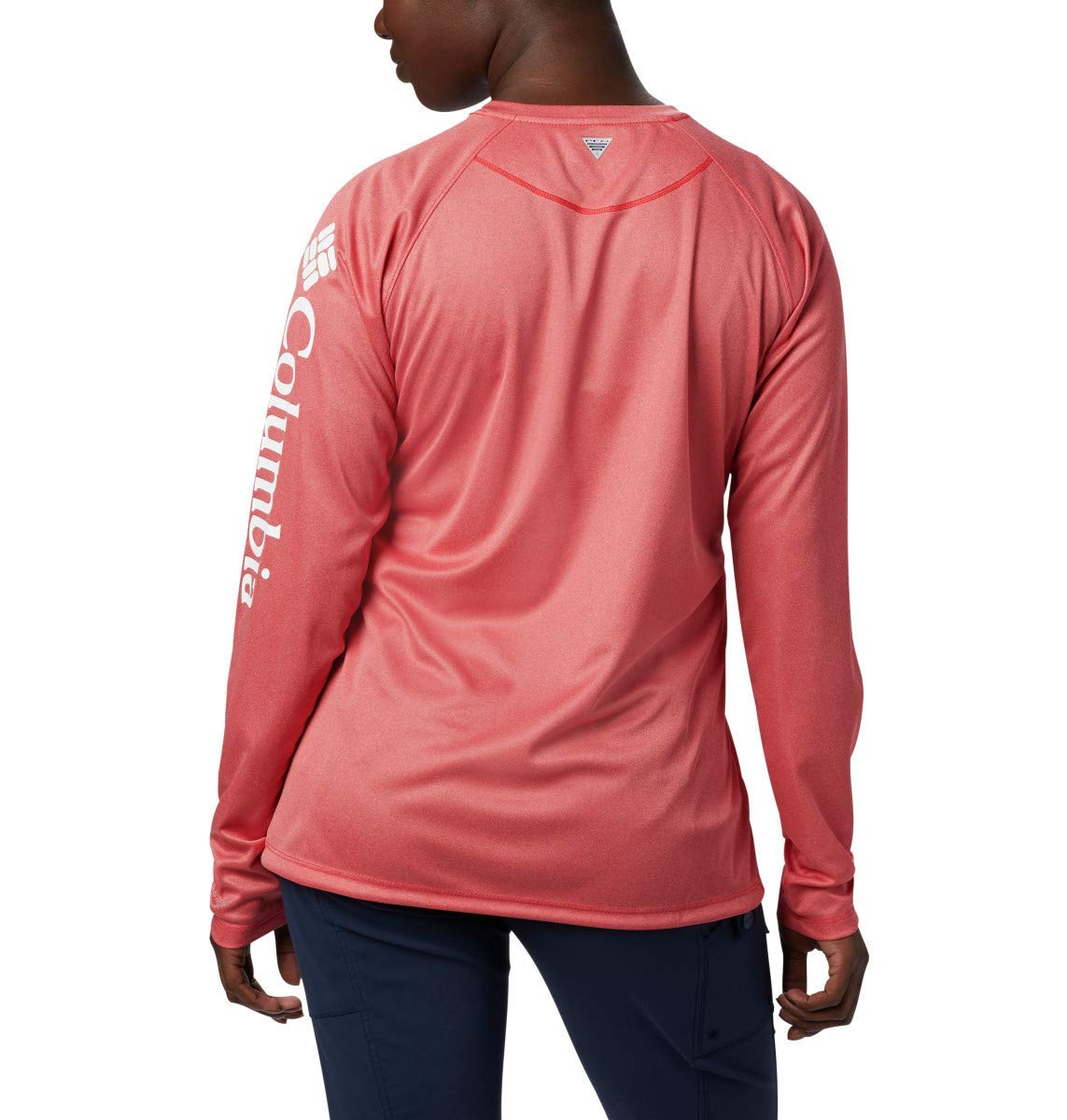 Columbia Tidal T-Shirt à Manches Longues Chiné Pour Femme Taille L