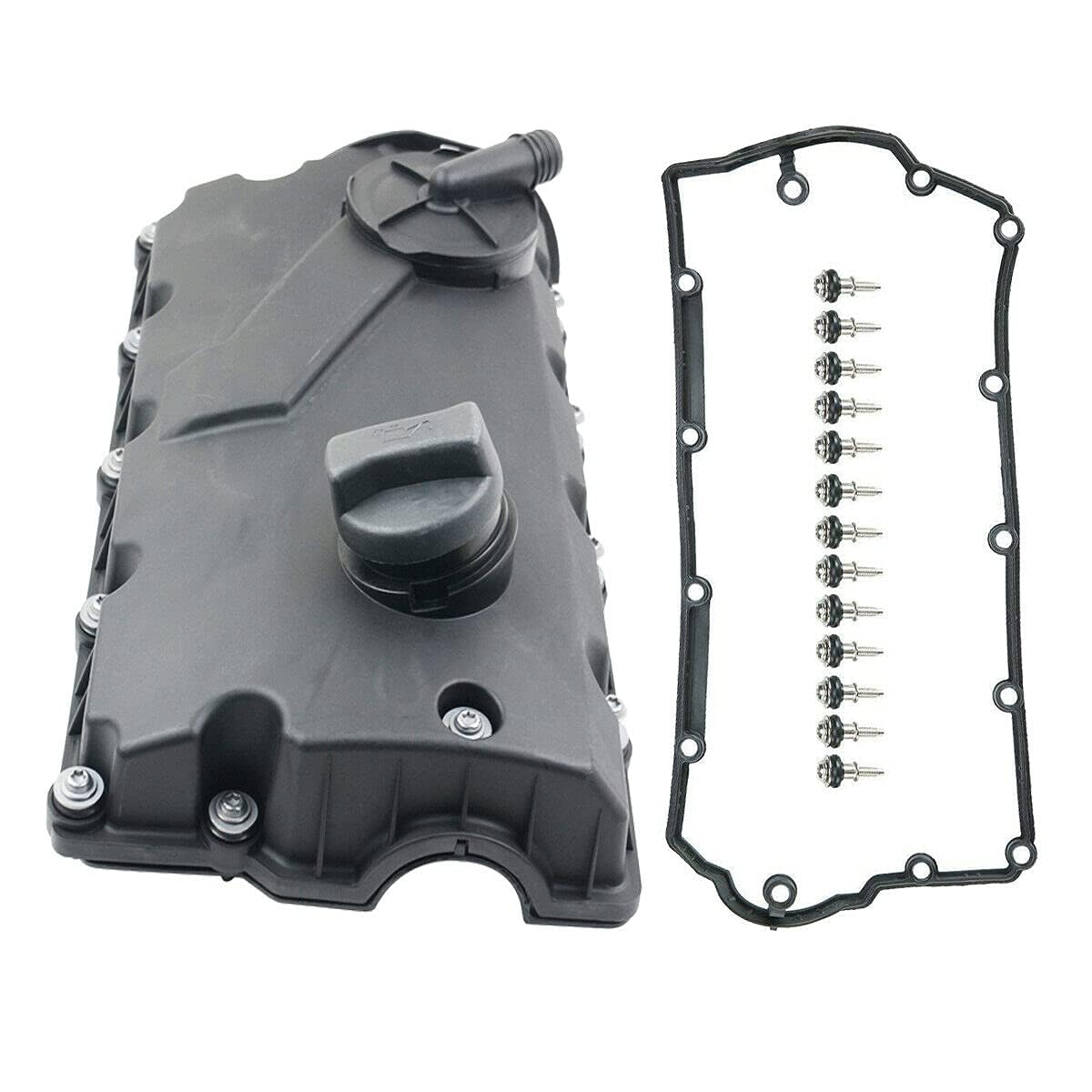 TAPA CULATA + JUNTAS compatible con SKODA ROOMSTER (5J) (2006-2010) 1.4 TDI 80 CV (BMS) - 045103469G 045103469