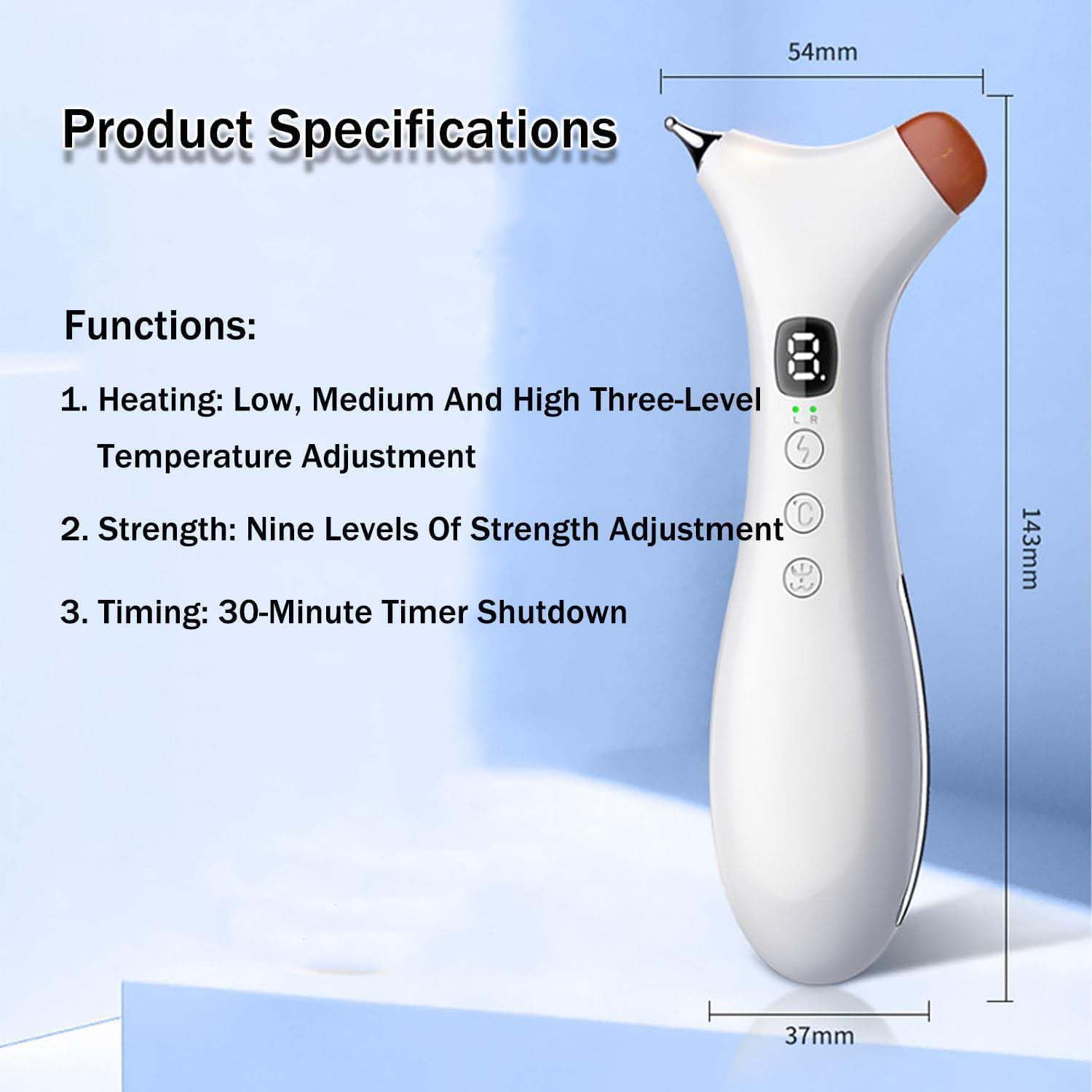 Rezuri - 4-in-1 Jaw Massager,TMJ Relief Device,Rezuri TMJ Massager,Massaggiatore Viso Elettrico,Massaggiatore Viso Lifting a 9 Modalità,Massaggiatores Face Lifting,Massaggiatore Facciale del Collo