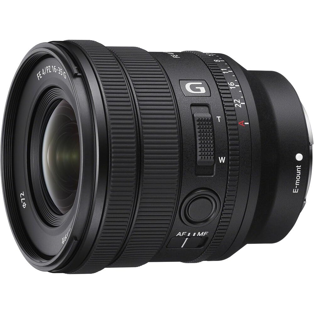 SONY FE PZ 16-35mm F4 G Gレンズ　長期保証付き Amazon.com : Sony FE PZ 16-35mm F4 G Full-Frame Zoom G Lens Bundle