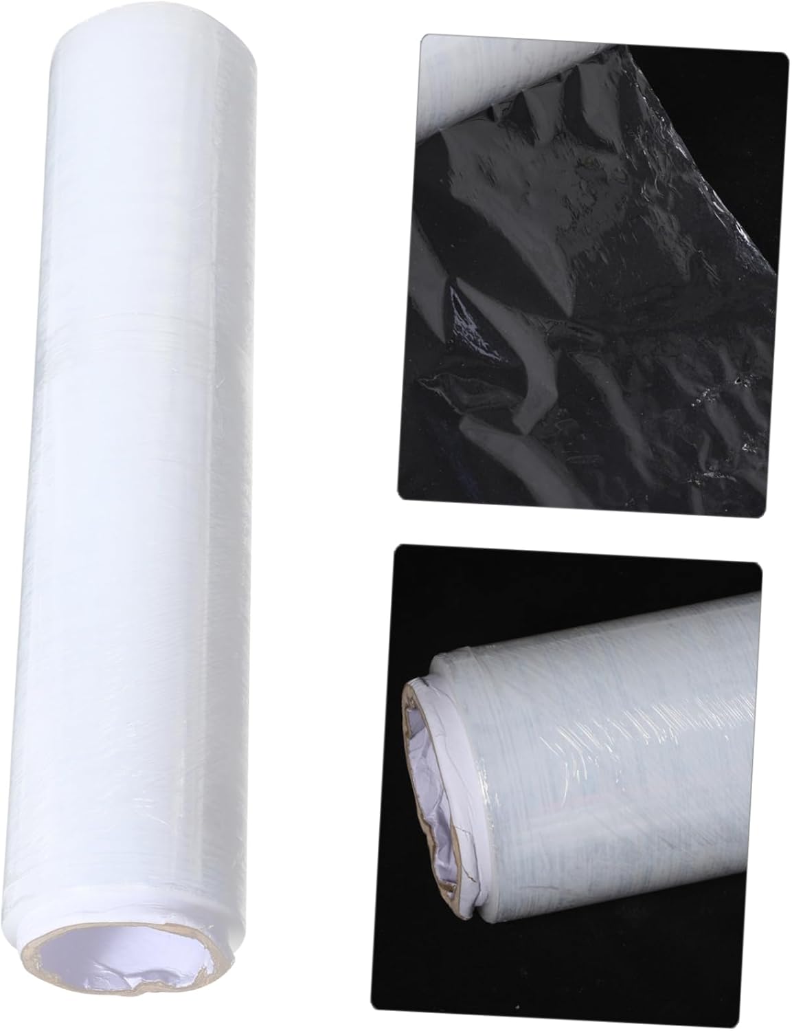 Gadpiparty Industrial Cling Film Self-Sticking Stretch Film Roll for Shipping Moving Packaging Protection