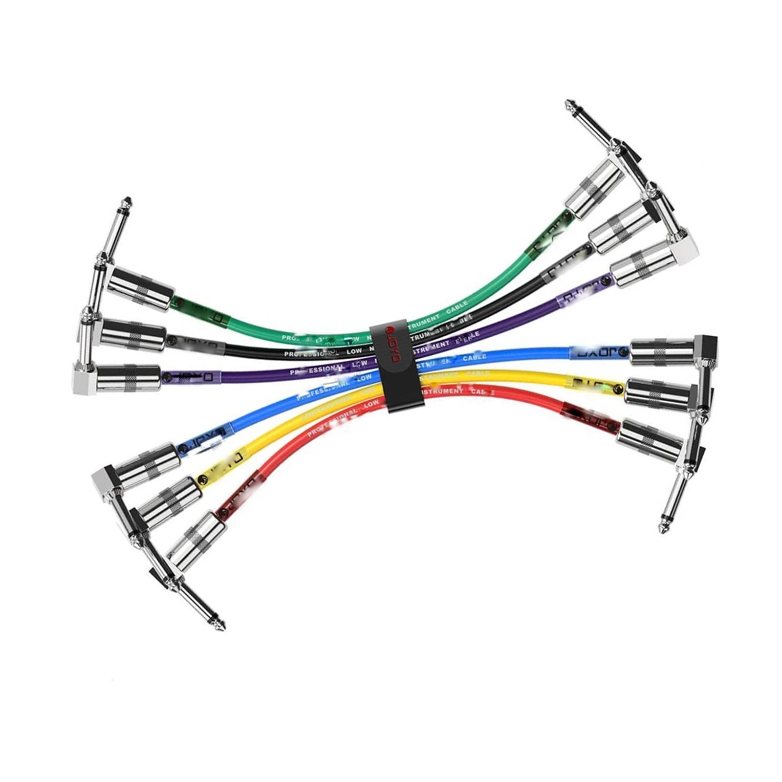 Akustikgitarrenkabel Gitarren-Verbindungskabel 6.35 Mm Rechtwinkliger Stecker Geräuschreduzierendes Instrumentenzubehör