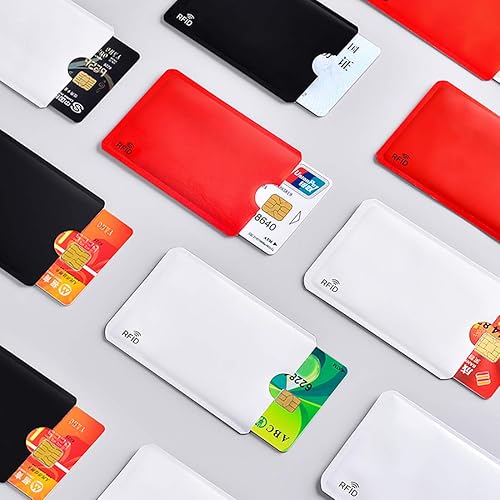 Miniatura 7 de fancyfree Fundas de bloqueo RFID, prevención de robo de identidad RFID, fundas para tarjetas de crédito RFID, fundas para tarjetas de diseño delgado