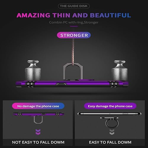 Miniatura 6 de STARSHOP Funda compatible con iPhone 11 Pro Max, con protector de pantalla de vidrio templado incluido, cubierta de teléfono de doble capa a prueba