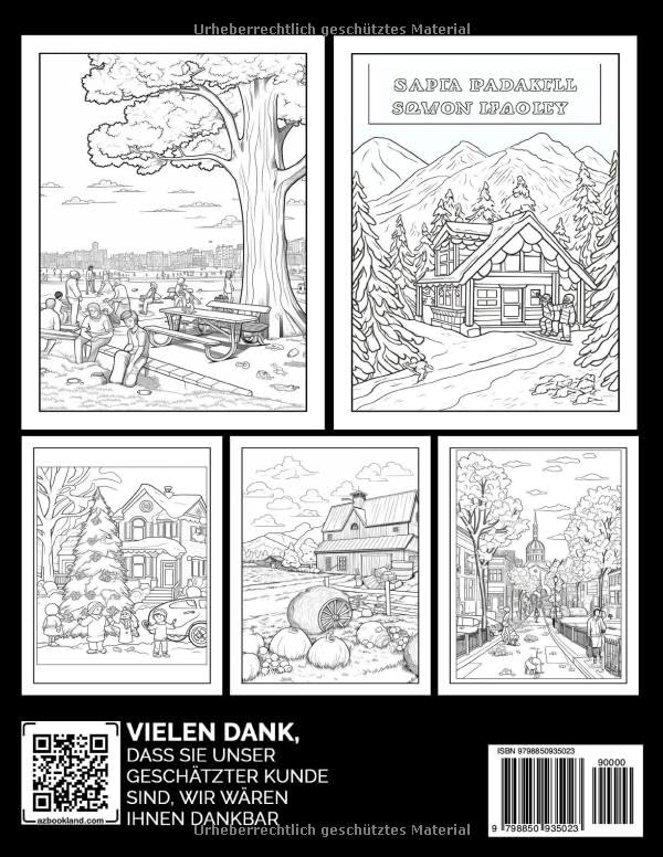 Miniatura 2 de Vier Jahreszeiten Spaß Malbuch Entdecke die Wunder der wechselnden Jahreszeiten - Perfekt für Kinder im Alter von 5-7 Jahren (German Edition)