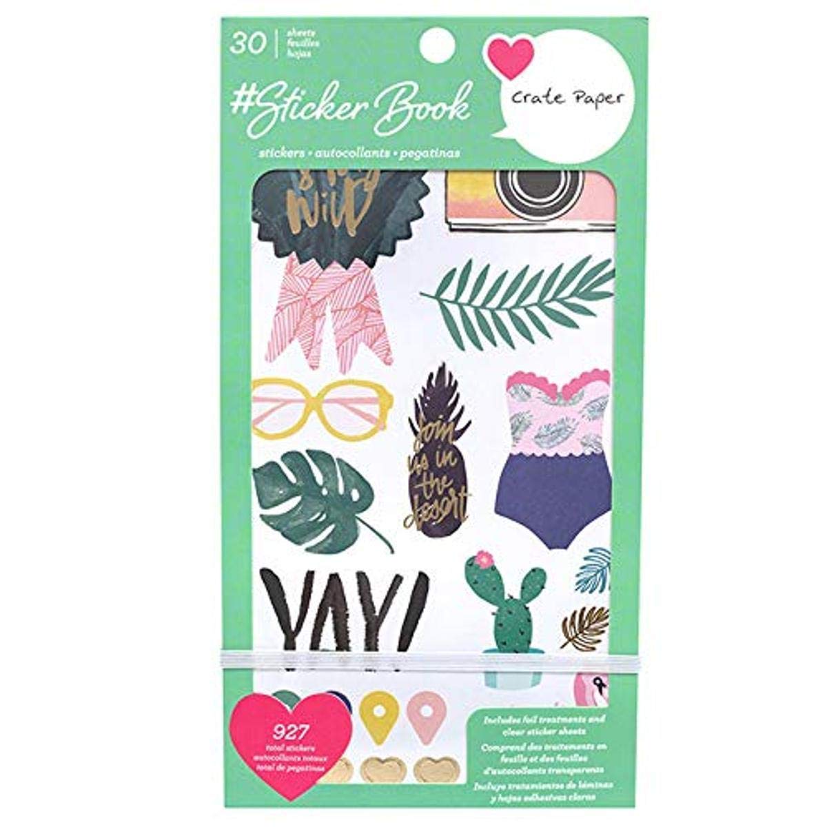 Crate Paper Stickers, Multi