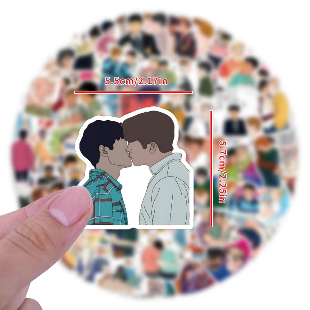100Pcs Hearts_Topper Stickers - Image 3