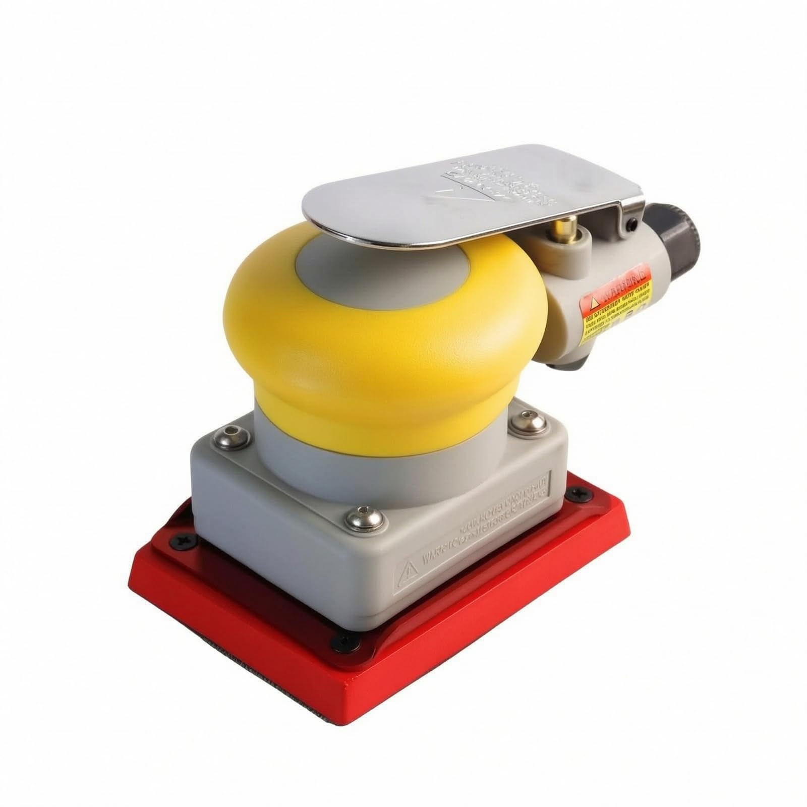 kowaku Lijadora Neumática Industrial Compacta, Herramienta, para Lijado sin humedad, Chapistas, Mecánicos, Amarillo