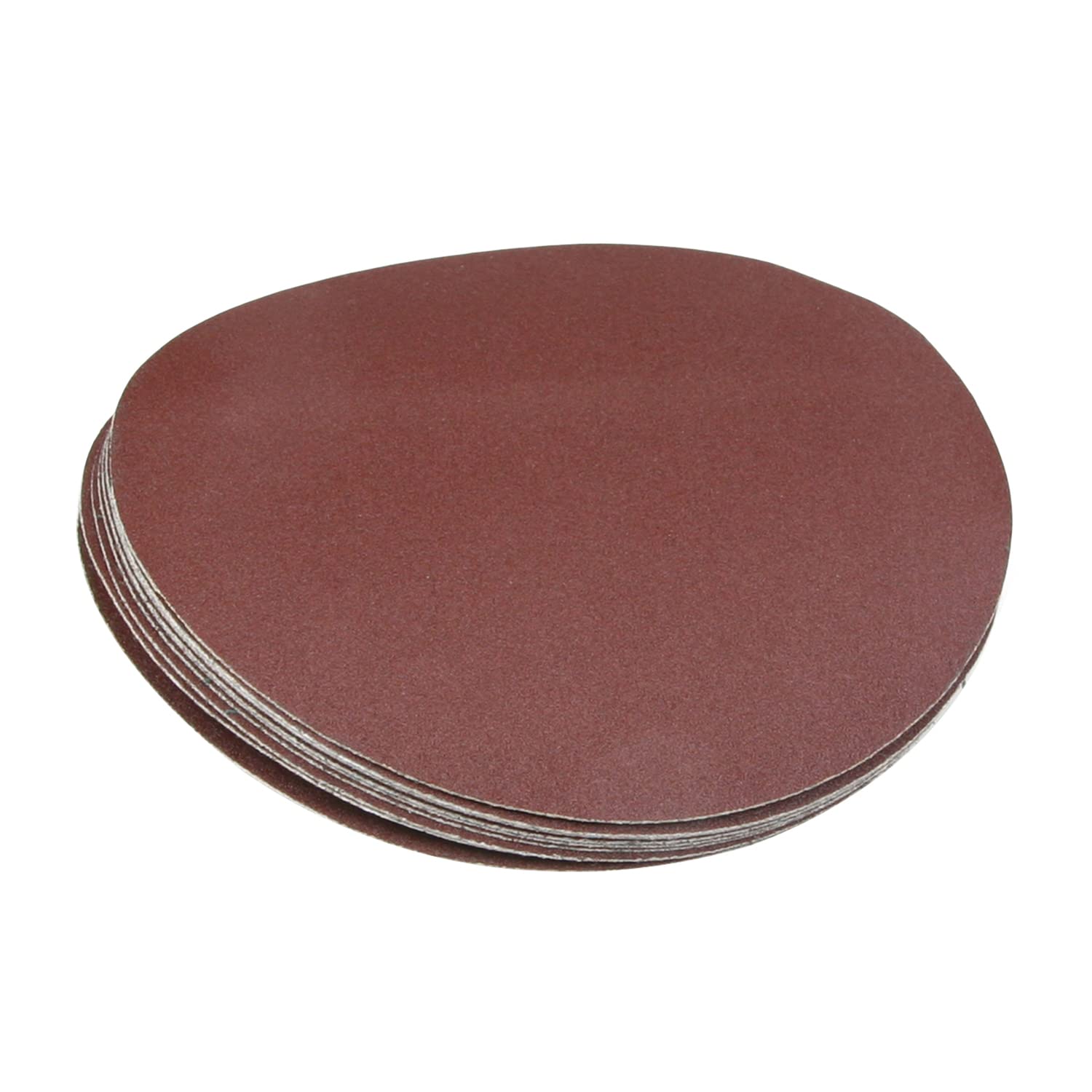 Utoolmart - Disco De Lija Para Lijadora Orbital Aleatoria (217 Mm De Diámetro, 80 Granos, 10