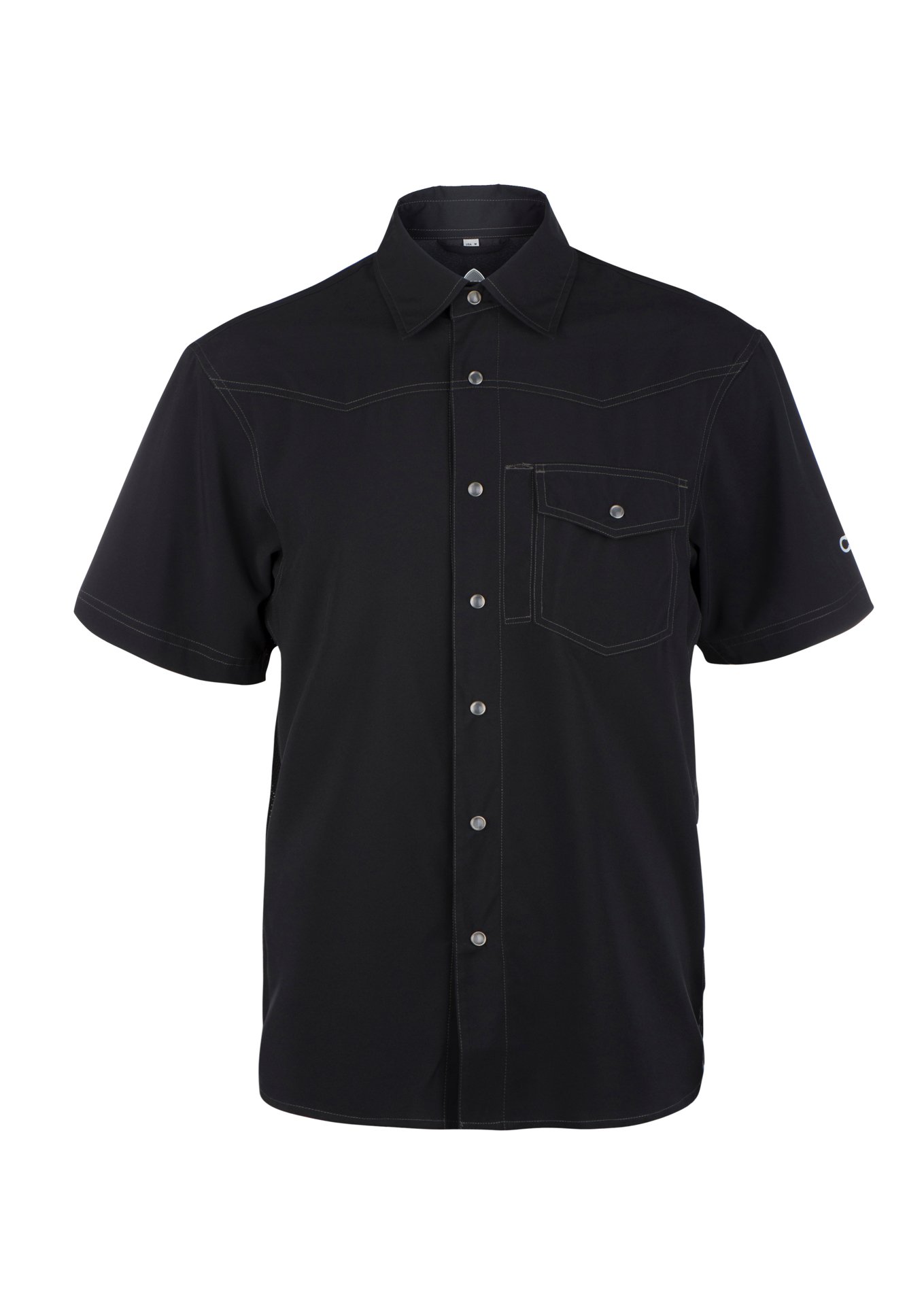 Club Ride 2017 Men's Simply West Short Sleeve Cycling Shirt - MJSS501 (Raven - L)