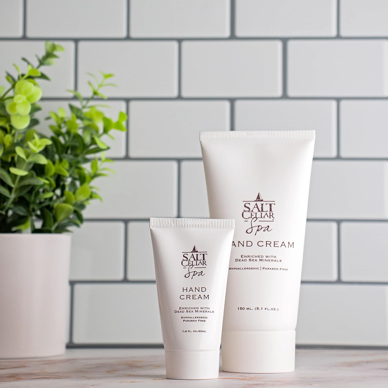 Salt Cellar Spa Dead Sea Mineral Hand Cream with Glycerine & Olive Oil
