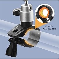 Vista 6 de Adaptador de soporte de bicicleta para DJI RC/RC2 Controlador de bicicleta Soporte de montaje para manillar de bicicleta Soporte de abrazadera Base