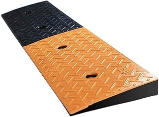 XUZgag Rampas Antideslizantes de fábrica, almacén Coche rampas de Carga a casa al Aire en Silla de Ruedas rampas de Subida Servicio Almohadilla Almohadilla Cuesta Arriba Seguro (Size : 98 * 22 * 4CM)