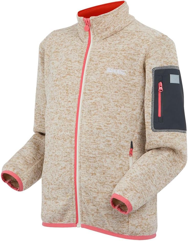 Regatta Newhill Full Zip Fleece 13 Years, Beige, 13 Years, beige, 13 jaar