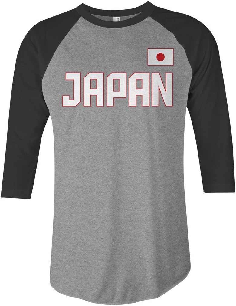 Threadrock Japan National Pride Unisex Raglan T-Shirt