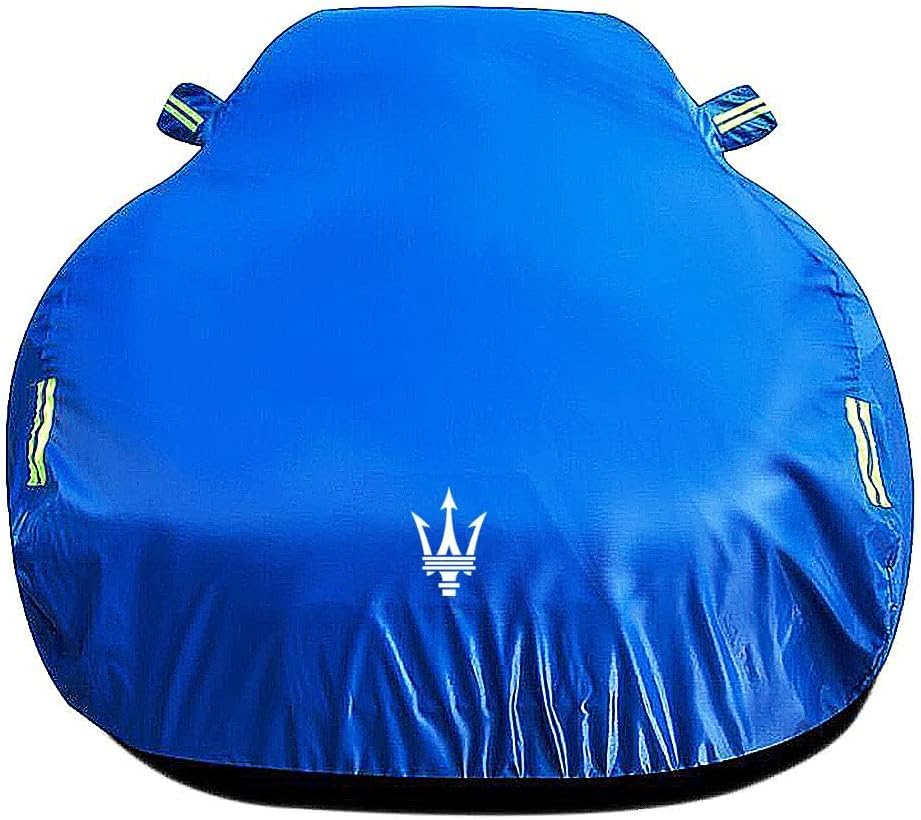 Car Covers, for Maserati Ghibli (Tipo AM 115) All Weather Dustproof Waterproof Snowproof Scratch Resistant UV Protection, Auto Accessories,B-Thicken