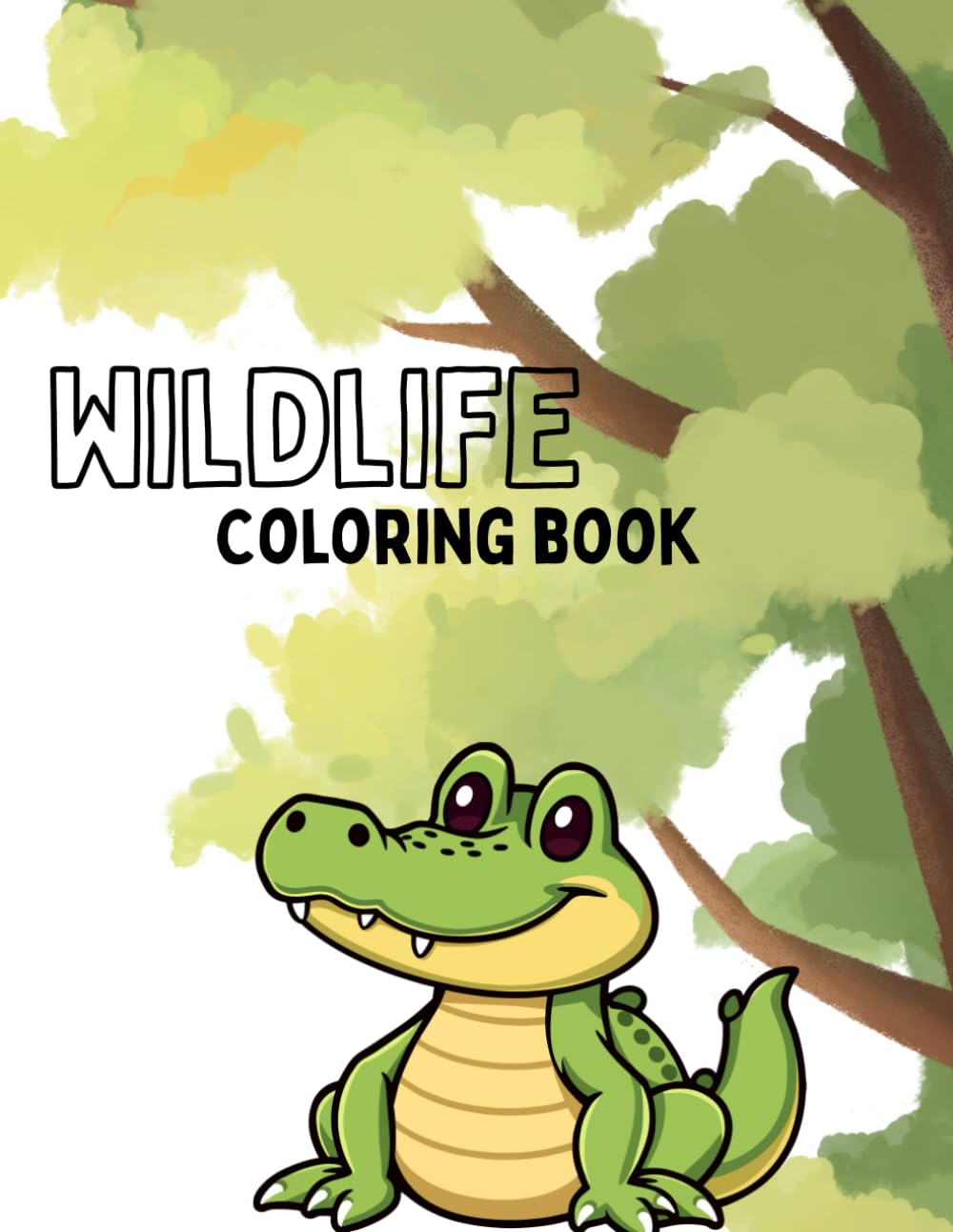 Wildlife coloring: coloring book